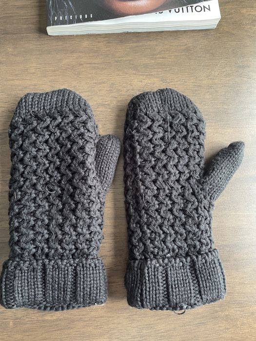 Gorro polar + Luvas pretas lã inverno Adidas Originals