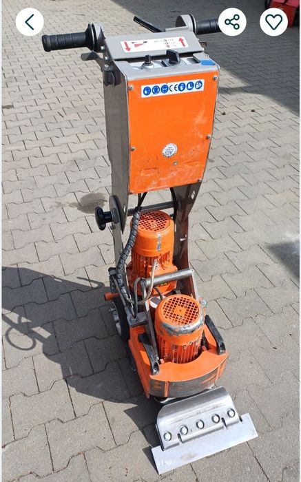 Zdzierak,zrywarka samojezdna Blastrac BS-75 Husqvarna