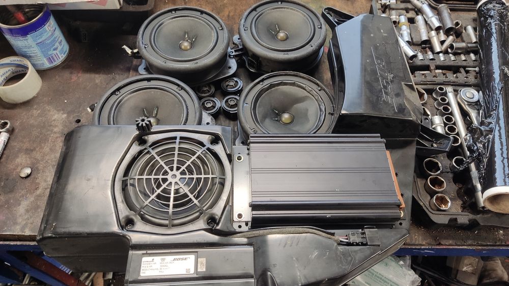 Zestaw nagłośnienia bose audi a4 b6 kombi avant