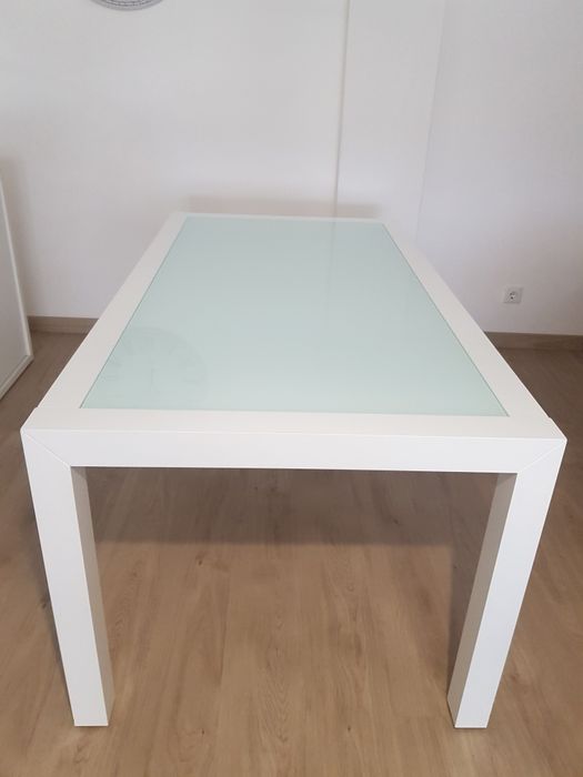 Mesa de refeição retangular