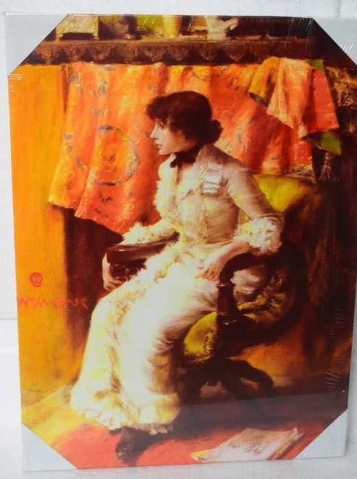 Mary Cassatt -,, Lidia tkająca gobelin''-1881