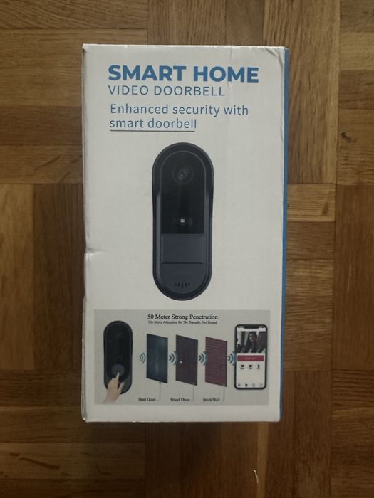 Wideodomofon dzwonek WiFi kamera Tuya Smart nocne widzenie OKAZJA