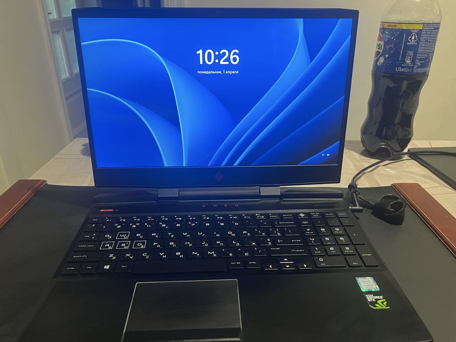 Продам б/в HP Omen (GTX 1050 Ti)