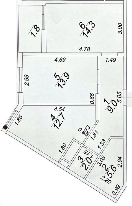 Продам 2-ком квартиру ЖК»Кадор Сити» Краснова