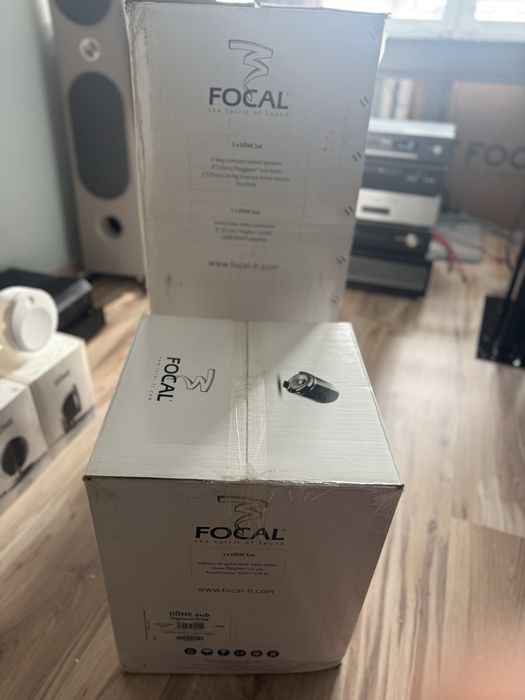 Focal Dome Kino Domowe 5.1 / Nowe (RRP 10 400zł)