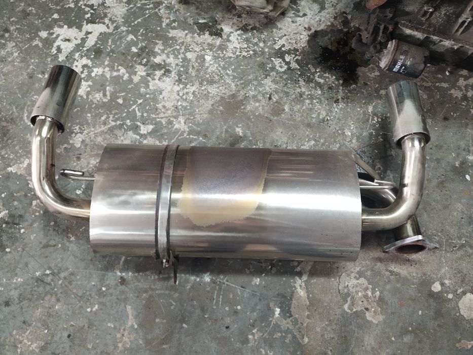 Panela escape MGF e TF em inox