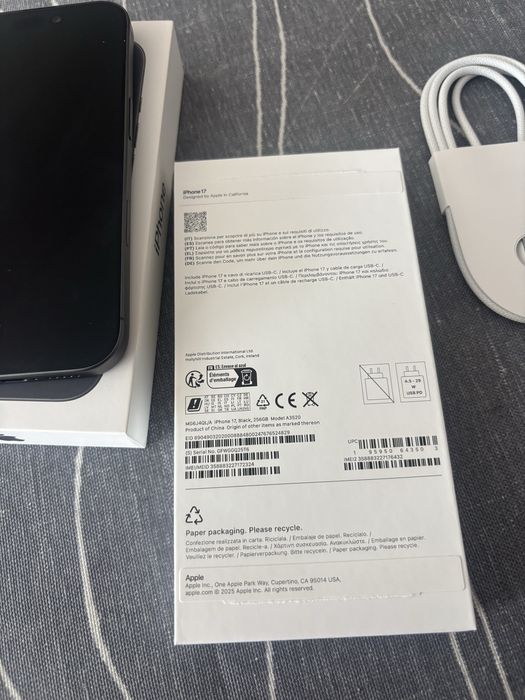 iphone 17 novo nunca usado