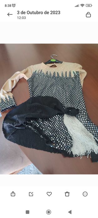 Macacão/ Vestido Patinagem