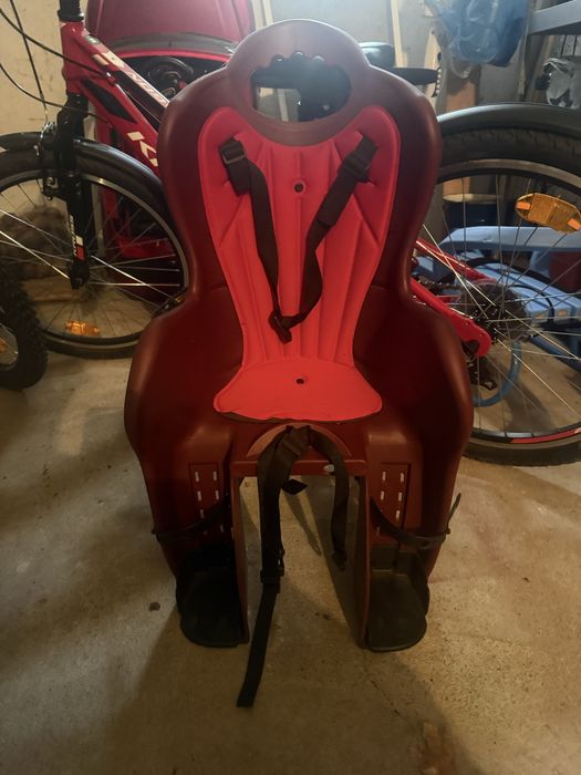 Fotelik rowerowy na bagaznik