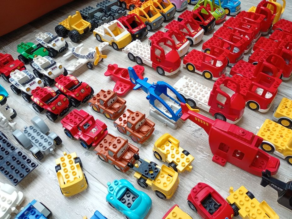 10 zł sztuka pojazdy lego duplo