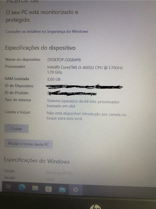 HP 350 G1 - 15” - BATERIA NOVA