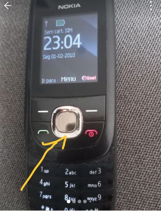 Telemovel Nokia slide 2220s
