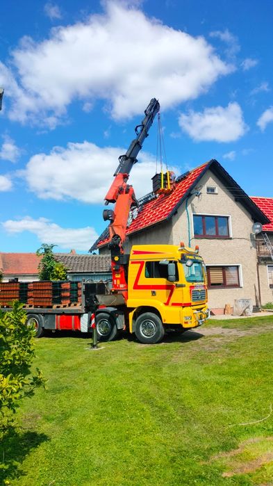Usługi dźwigowe HDS transport