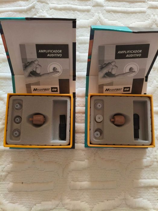 2 amplificadores auditivos HearFAST G10