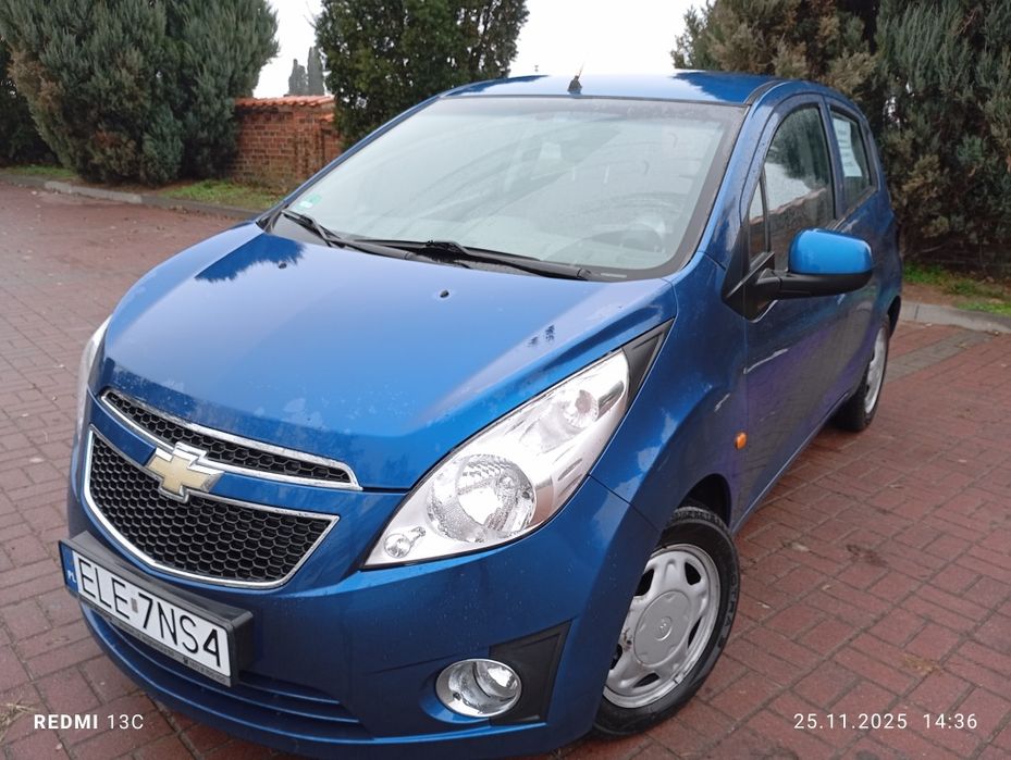 Chevrolet Spark III 2011r Benzynka Pierwszy Właściciel Klimatyzacja