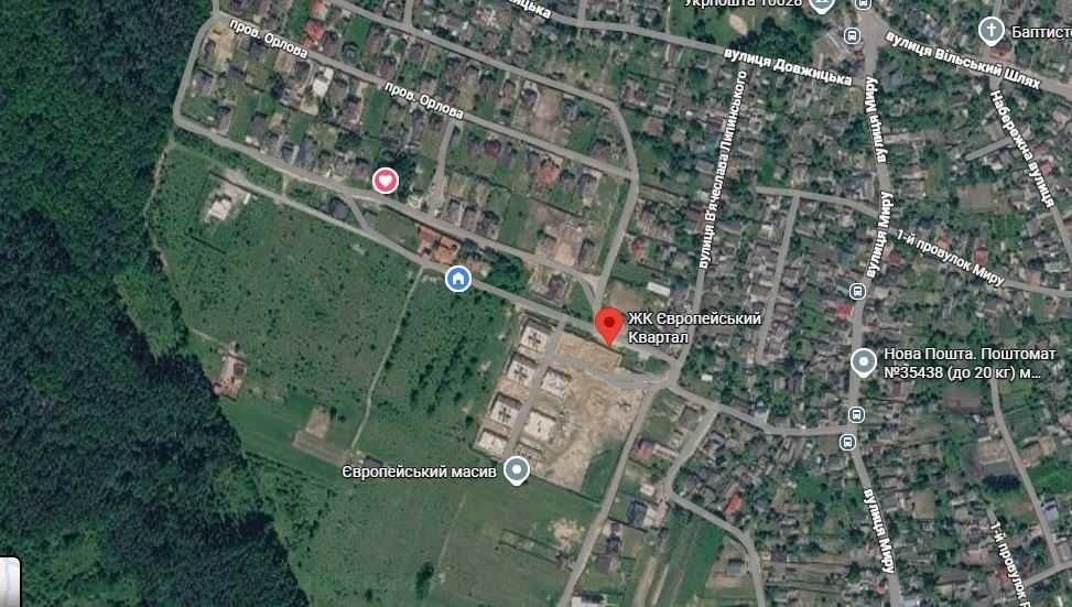 Затишна євро-1к квартира 50.4 м² з котлом у ЖК «Європейський квартал»