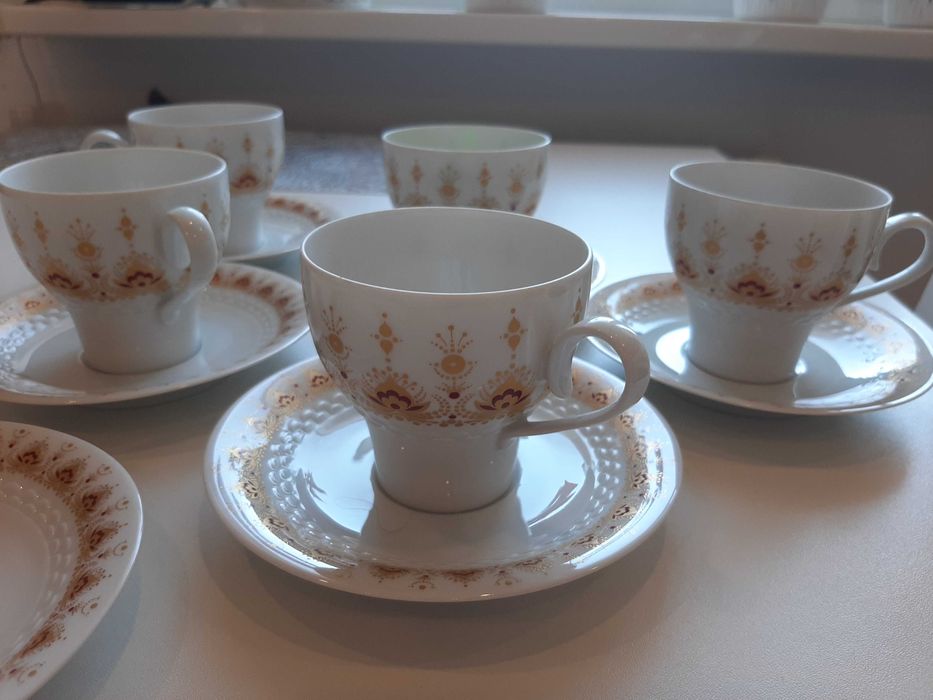 Porcelanowy zestaw śniadniowy