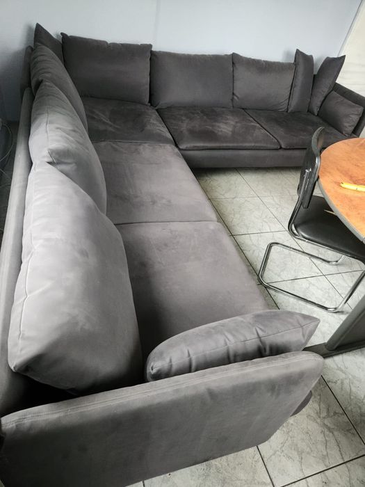 Kanapa narożnik ikea soderhamn szary jak nowy
