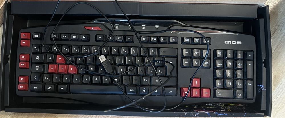 Logitech G103 klawiatura gaminingowa