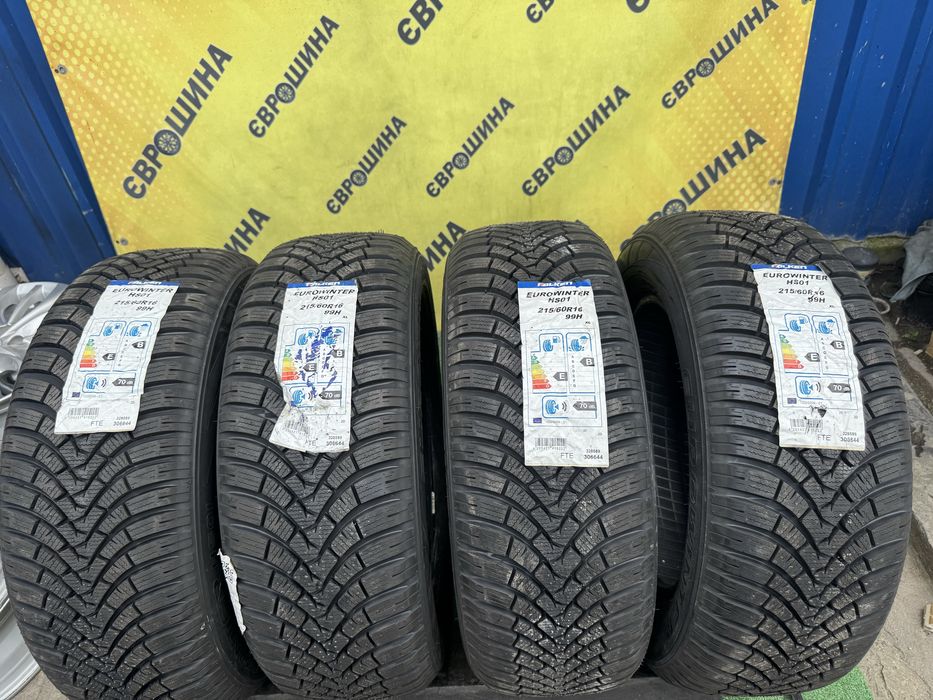 Шини Falken 215/60r16 Зима Комплект Нові Склад