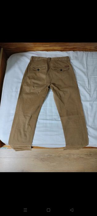 Calças castanhas Zara Man