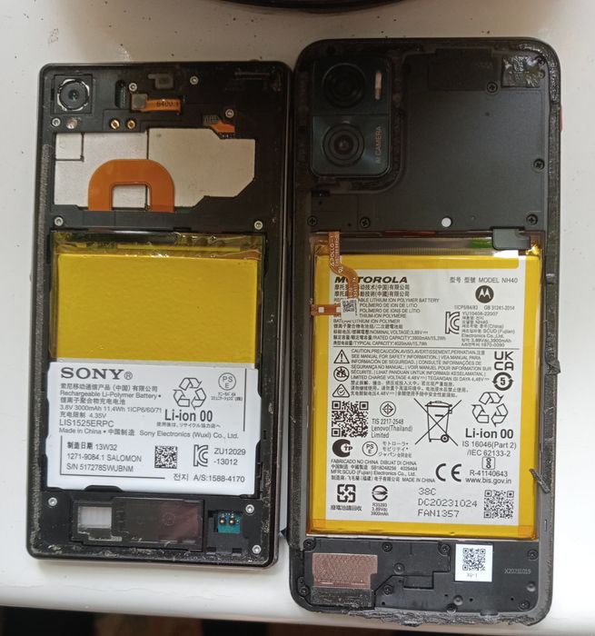 Baterie do telefonów w dobrym stanie