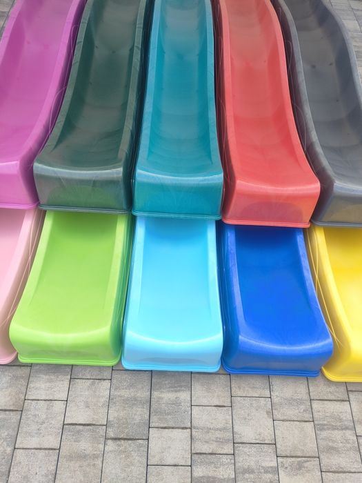 Cena z dostawą do domu! ślizg zjeżdżalnia belgijska KBT 2,5m 3m kolory