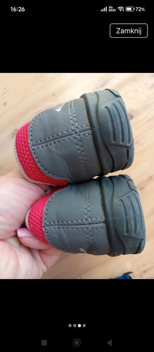 Buty trekkingowe Decathlon Quechua w góry dla dziewczynki