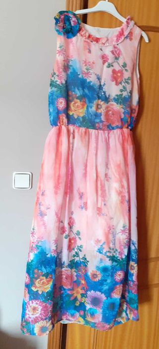 Vestido XL Cerimónia floral