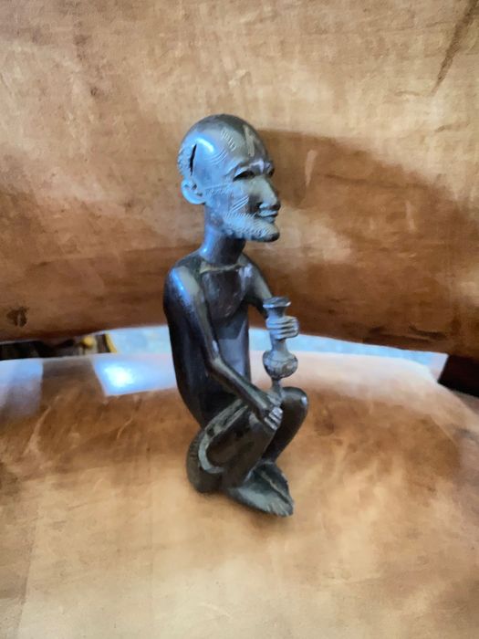 Escultura tribal Maconde 18,5 cm Moçambique Anos 60