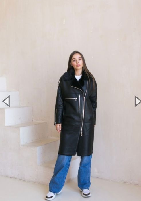 Дубленка / дублянка авіатор размер s