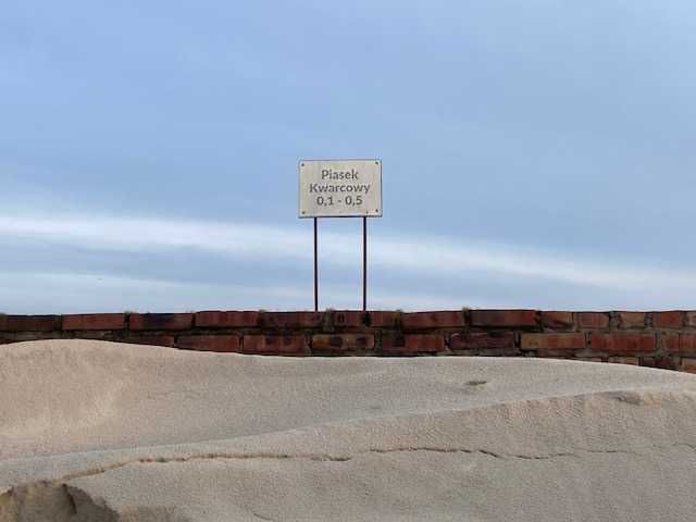 Piasek Kwarcowy do tynków