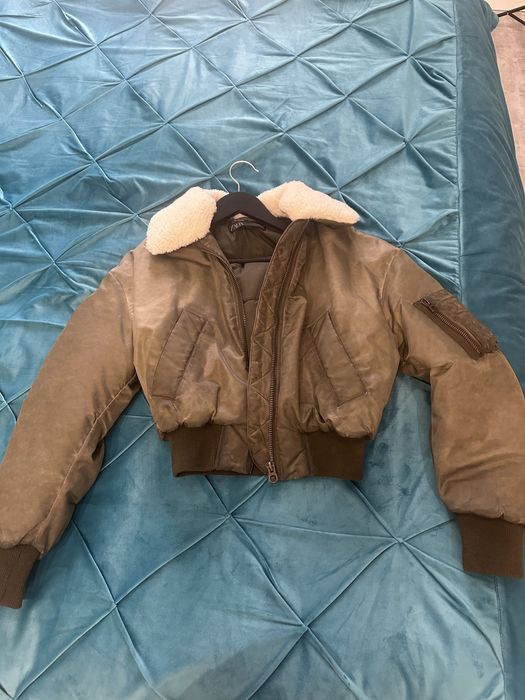 Куртка бомбер zara xs