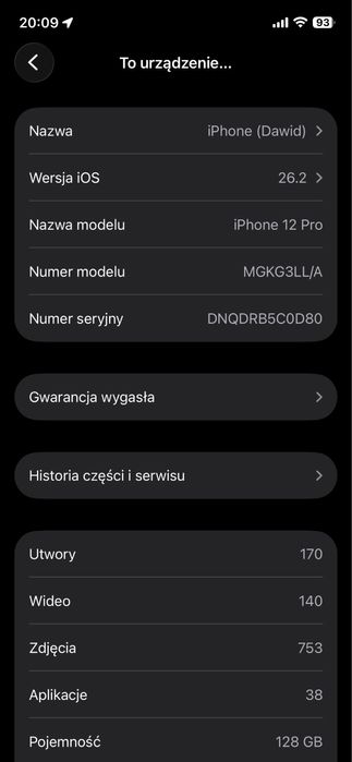 Iphone 12 Pro 128 GB + dodatki