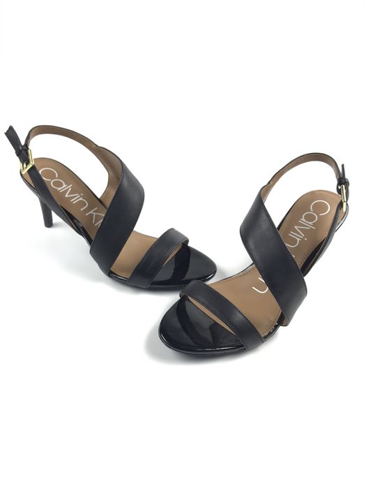 36 37 40 Calvin Klein Lancy сандали туфли кожаные туфлі на каблуке