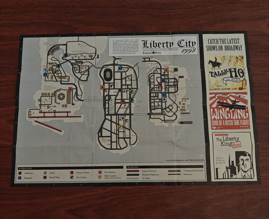 GTA Liberty City Stories PSP Completo c Mapa Platinum