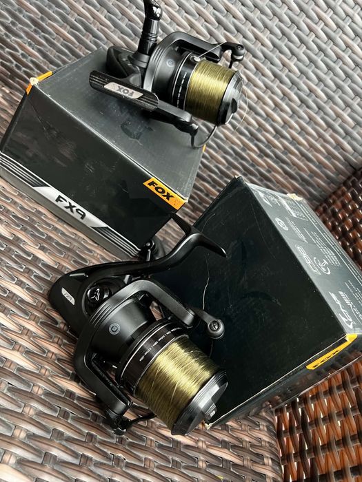 Kolowrotki karpiowe fox fx9