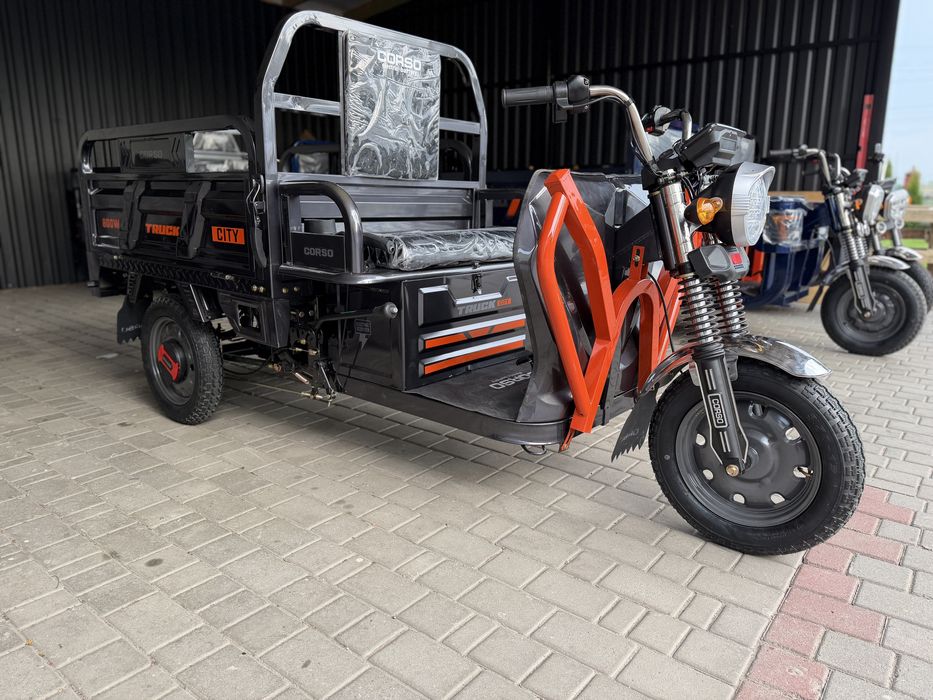 Електричний вантажний трицикл Corso City Truck