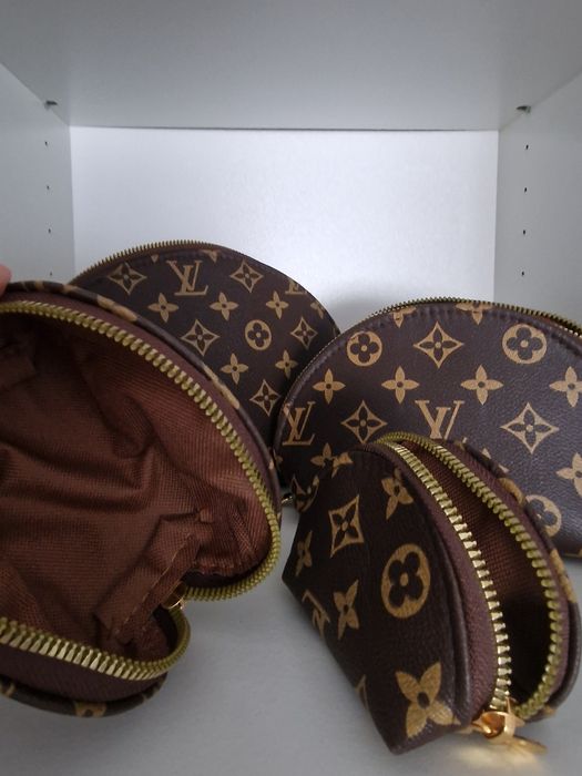 Conjunto de 4 bolsas louis V.