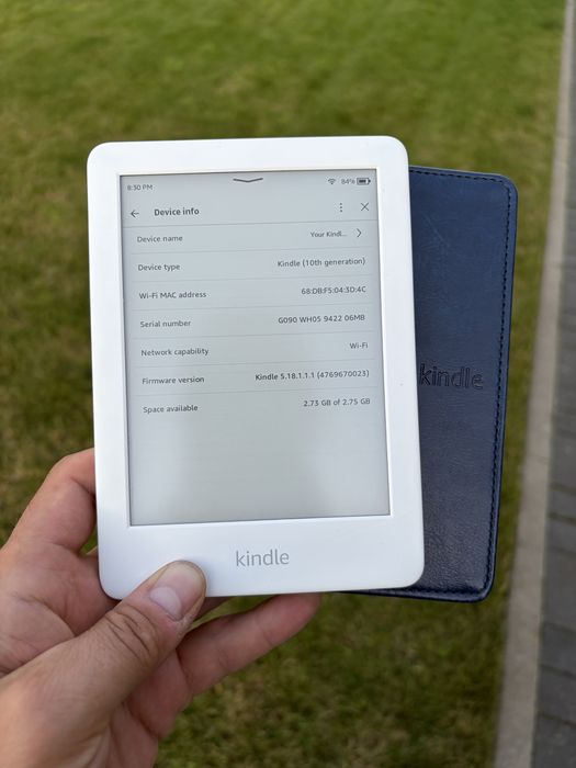 Kindle (10th Generation) + Nowe etui
