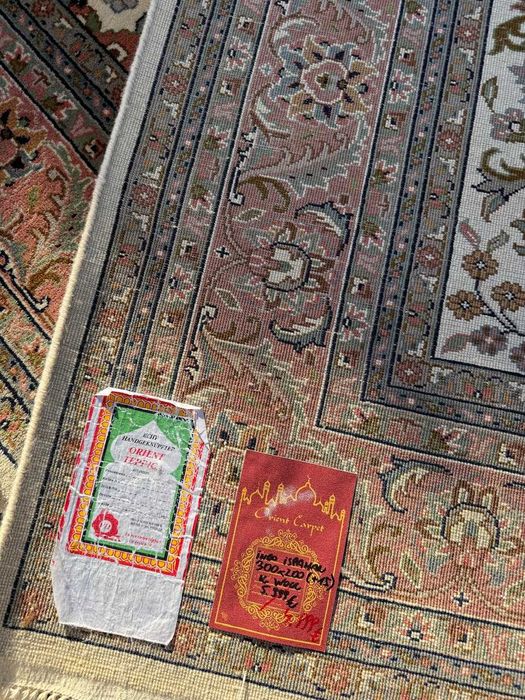 Dywan Perski Wełniany Kaszmirowy Indo Ispahan 300x200 galeria 25 tyś