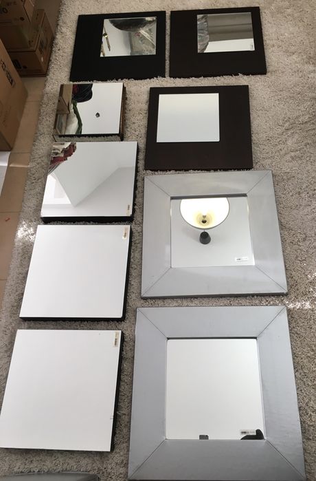 Espelho de parede (varios espelhos)