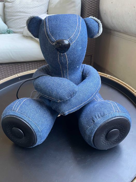 COLUNA DE SOM formato de Urso de Ganga - Hi-Fun