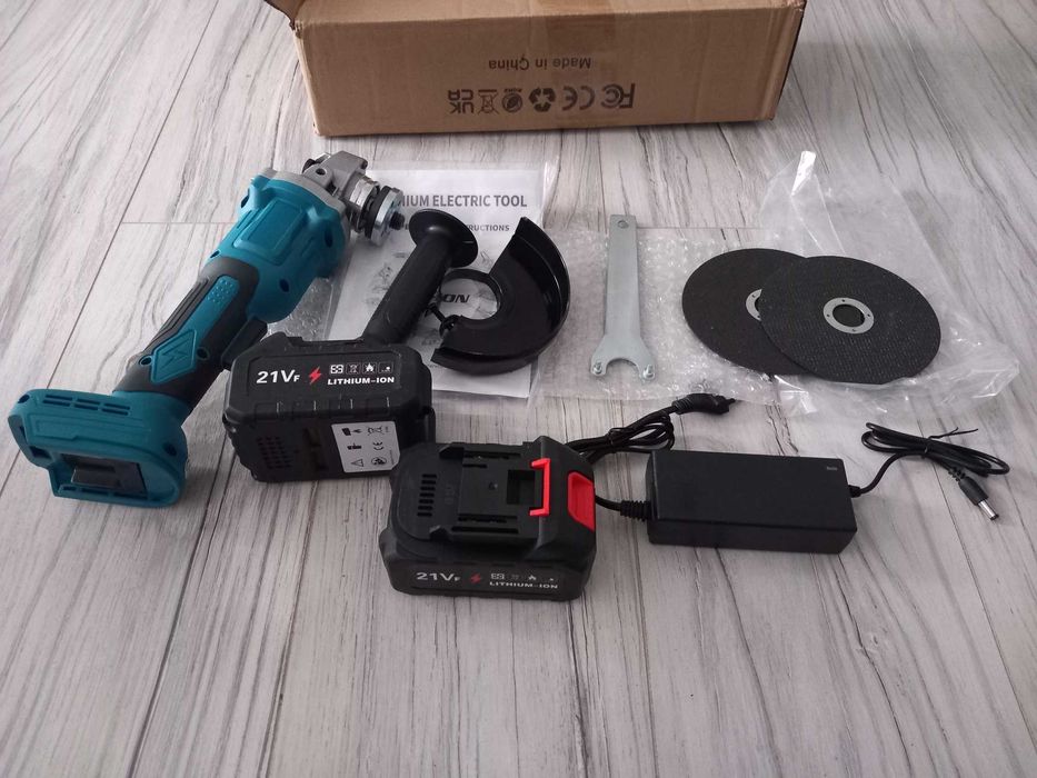 Szlifierka kątowa akumulatorowa bezszczotkowa 125 mm