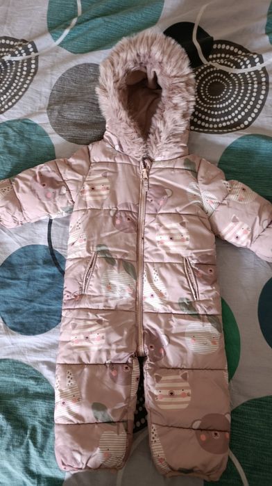 Зимовий комбінезон 9-12міс 80 розмір