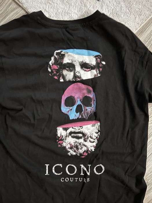 Футболка черная ICONO