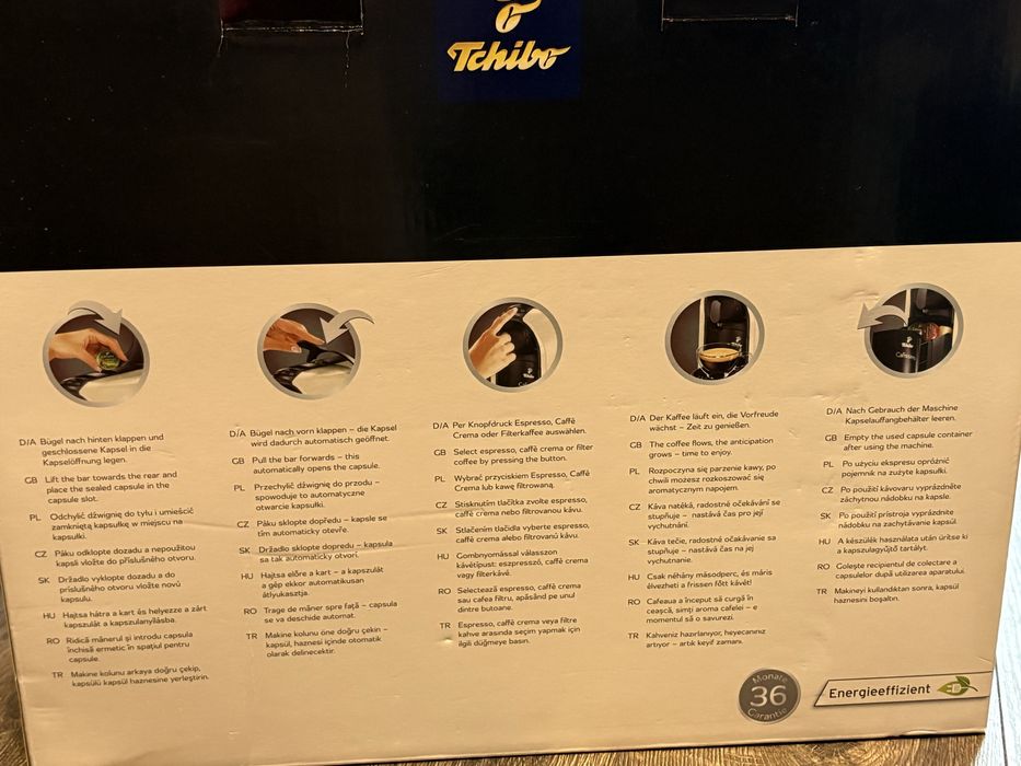 Капсульна кавомашина Tchibo Cafissomo