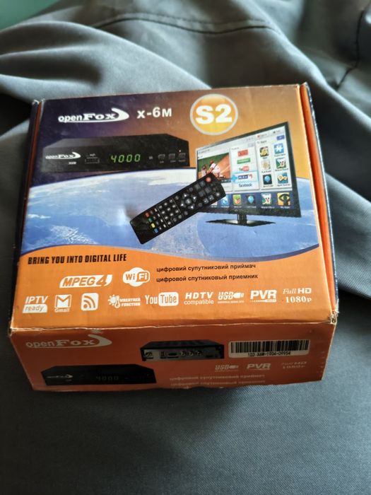Продаю Ресивер x-6m S2 openfox тюнер