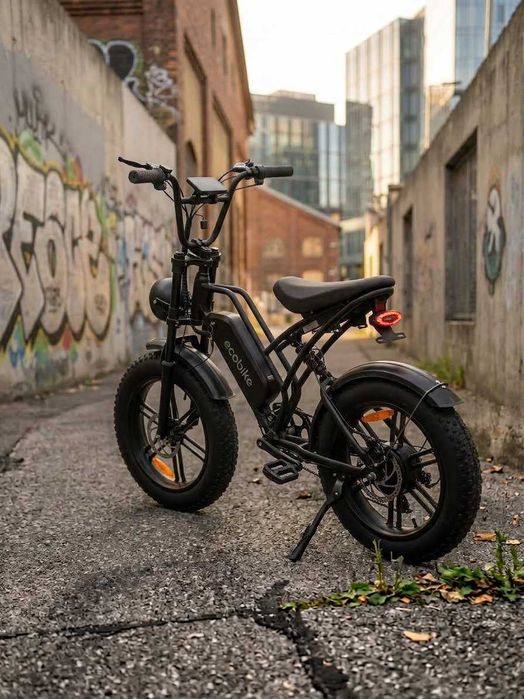 Електровелосипед ECOBIKE e-Motion V9 60V – батарея 18 / 21Ah, потужний для міста та бездоріжжя