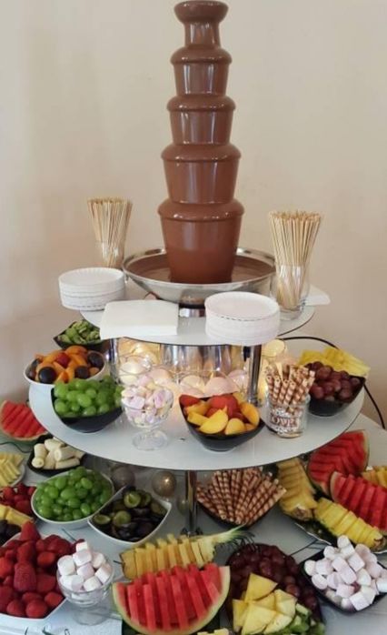 Dmuchańce, piana party, fontanna czekolady, popcorn, wata cukrowa